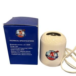 Carnival Cruise Line VIFP Club Platinum Gift Bluetooth Speaker Lithium Battery ￼